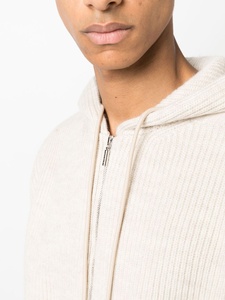 Full Zip Hoodies Heavyweight French Terry High Quality Cotton Full Zip up Hoodie Custom Knit Hoodie Zip up <strong>Cardigan</strong> Sweater - Product Image 5