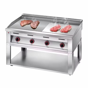 <span class=keywords><strong>Plancha</strong></span> de barbecue à gaz professionnelle, robuste, réglable et thermostatée, <span class=keywords><strong>pour</strong></span> extérieur et comptoir - Product Image 6