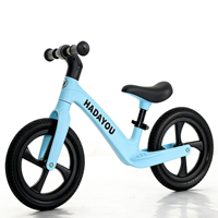 HAOAYOU PS-08 Vélo d'équilibre et trottinette 2-en-1 pour enfants, vélo sans pédales avec cadre en nylon, pneus en polyuréthane, pneus de 12 pouces pour 2-7 ans