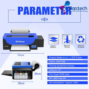Nouvelle imprimante DTF A3 L1800 économique avec four, kit d'encre Colorsun pour film transparent, transfert <span class=keywords><strong>de</strong></span> motifs, imprimante DTF 30 cm - Product Image 4