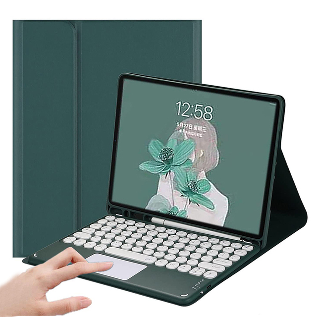 For IPad Mini 6 Keyboard Mouse Case for IPad Mini Keyboards Cover Russian Japanese Korean Spanish Portuguese Keyboard