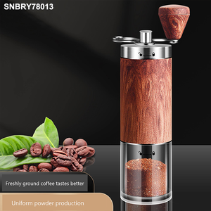 Gran oferta de TIKTOK en <span class=keywords><strong>Amazon</strong></span>, molinillo de café portátil pequeño manual ajustable para el hogar, molinillo de manivela de granos de café de mano - Product Image 2