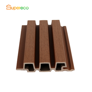 170x33mm dễ dàng cài đặt Walnut Màu sinh thái gỗ Laminate trang trí WPC tường ốp Bảng điều khiển - Product Image 3