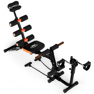 Banc d'entraînement réglable équipement d'exercice de gymnastique à domicile Machine abdominale d'entraînement <span class=keywords><strong>total</strong></span> du corps - Product Image 1