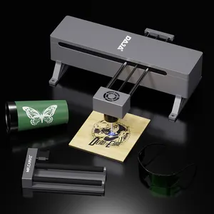 DAJA DJ7 Laser Engraving Machine 5W Portable Mini DIY APP Control Laser Engraver Wood Glass Paper Rubber MDF Stone Plywood