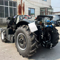 Tracteur tout-terrain 4x4 à transmission hydraulique 60 CV, facile à utiliser, certifié CE EPA, pour terres agricoles.