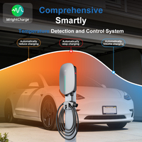 Cargador de Pared para Vehículos Eléctricos, 22KW, Tipo 2, Estación de Carga Inteligente AC, WiFi, RFID, OCPP, CE, TUV, Entrega Rápida, Pantalla, UKCA, WrightCharge