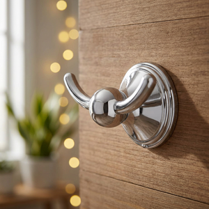 Ak Brass Premium Stainless Steel Metal Wall Hanger <b>Coat</b> <b>Hook</b> <b>Decorative</b> Wrought Wall <b>Hooks</b> - Product Image 4