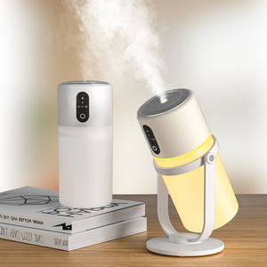 Oferta Especial Humidificador de Aire Ultrasónico Portátil de Plástico de 300ml con Temporizador Multimodo y 1 Año de Garantía para Uso en Hogar, Coche, Hotel y Exteriores - Product Image 1