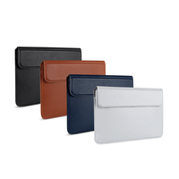 Housse de protection multifonctionnelle en cuir PU imperméable pour ordinateur portable et carnet, pliable, style professionnel avec support – Produit en stock