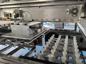 เครื่องผลิตเปลือกทาร์ตไข่โปรตุเกสแบบอัตโนมัติเชิงพาณิชย์ สายการผลิต เครื่องผสมแป้ง เครื่องรีดแป้ง เครื่องแปรรูปแป้งกำลังการผลิตสูง - Product Image 4