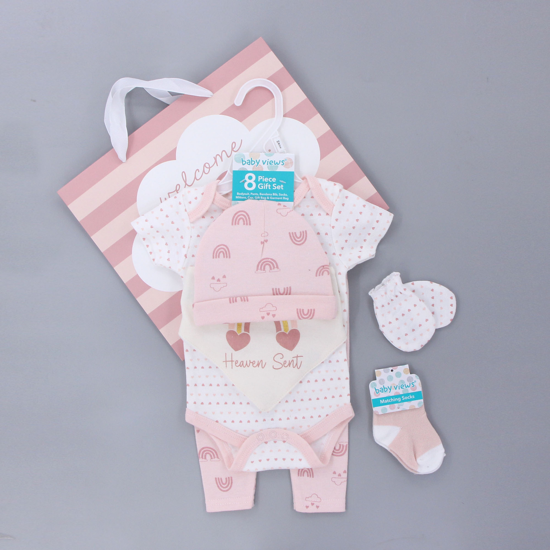Vêtements bébé arc-en-ciel
