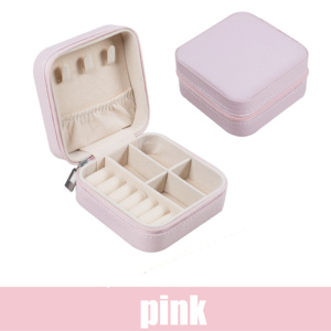 Caja de Almacenamiento de Joyas de Terciopelo Portátil y Personalizable, Venta al Por Mayor Transfronteriza para Conjuntos, Set de Regalo Personalizado - Product Image 2
