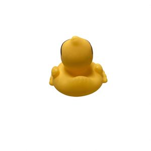 Wholesale Custom Logo Children's <b>Bath</b> Toy Plastic Pvc Squeeze Squeaky Floating Little Yellow Duck for Promotional Gift - Product Image 3