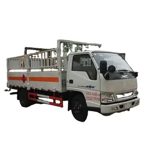6 meter fire gassen tank truck/brandbare vloeistof jar transporter