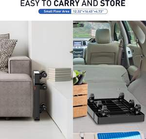 Mini-remorque pliable à 6 roues personnalisable Hand Truck Chariot de transport portable avec support OEM - Product Image 6