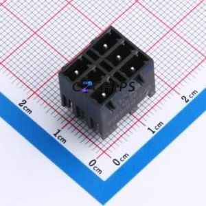 DB2EVHBG-3.81-2*3P-BK Plug-in Terminal Block Through hole,P=3.81mm Board-to-Board / Socket - Closed Snap Fixing 2x3P 3.81mm - Product Image 1