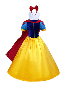 Costumi <span class=keywords><strong>di</strong></span> Halloween Taglia Grande S-4XL in Offerta, Abito da <span class=keywords><strong>Biancaneve</strong></span> per Adulti, Costumi Unisex per Spettacoli Teatrali Ispirati a Film e Serie TV - Product Image 4