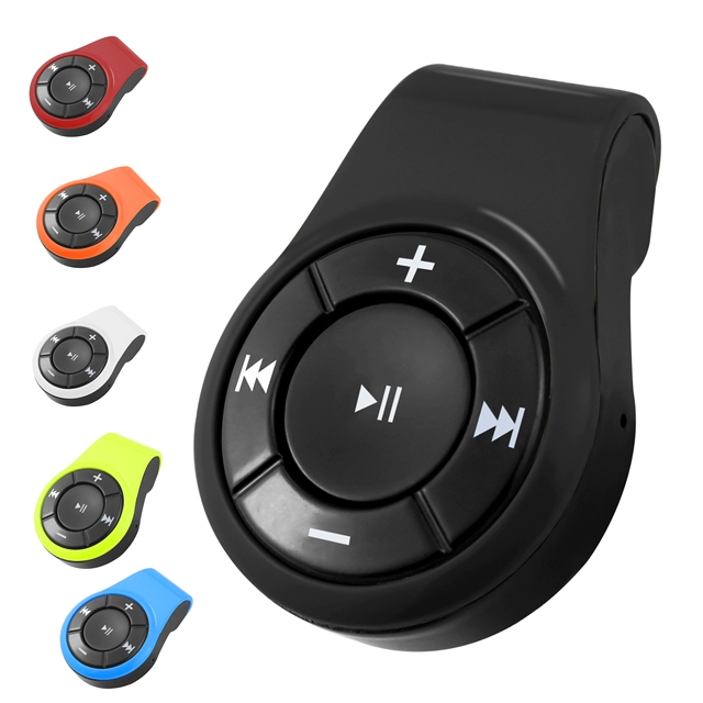 Kinlan Mini Wireless Transmitter Receiver Bluetooth Audio Adapter Car Kit with Back Clip Video Accessories