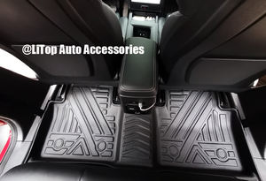 Alfombras de <span class=keywords><strong>doble</strong></span> capa, alfombrillas para coche, bandeja trasera para maletero de carga para Xpeng G3 2022, alfombrilla para suelo de coche - Product Image 2