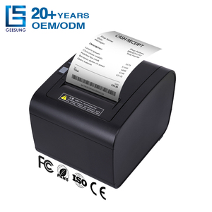 Nouveau design OEM Imprimante de bureau 3 pouces USB LAN de loterie Imprimante de tickets 80mm POS Imprimante de reçus thermique 80mm avec coupe automatique - Product Image 1