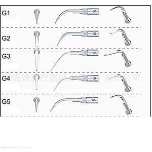 Hai Feng Scaler Scaler เคล็ดลับ G1 G2 G3 G4 G5 P1 P3 E14 P3D P4D E1 E2 E3 E3D E4D E5D E15สำหรับการทำความสะอาดฟัน - Product Image 5
