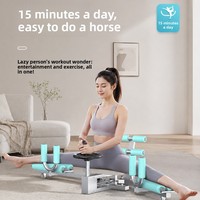 Appareil d'étirement des jambes et des ligaments, Outil d'ouverture des hanches pour le yoga, Dispositif d'étirement en écartement, Appareil pour écartements latéraux, Appareil pour pressions sur les jambes, Protège-pieds