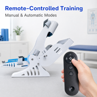 Appareil de rééducation de la cheville réglable avec télécommande pour la thérapie des pieds bidirectionnelle en clinique et à domicile