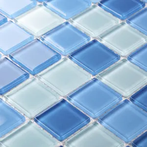 Cristal mosaico piscina telhas atacado