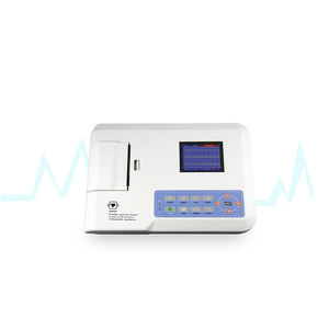 CONTEC ECG300G Ce, appareil <span class=keywords><strong>ECG</strong></span> numérique <span class=keywords><strong>pas</strong></span> <span class=keywords><strong>cher</strong></span> à 12 dérivations, <span class=keywords><strong>ECG</strong></span> portable à trois canaux - Product Image 2