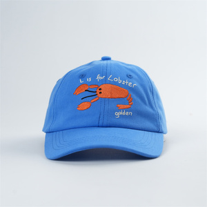 Personalisierte Dad-Hats für Kinder mit Etiketten, unstrukturierte Baseballcaps mit individueller Logo-Stickerei, kleine Größe, 6-Panel-Dad-Hats - Product Image 2