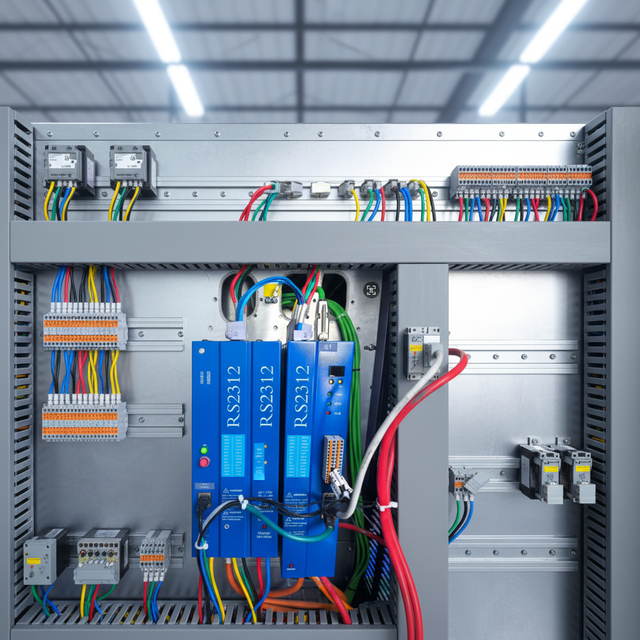STEPSyntech Robot First-generation Control Cabinet Servo Drive RS2312 EMCS4A3.06P8ME1.N2NFBSW
