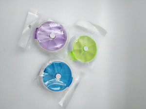 Boîte à pilules portable en gros, mini-boîte à médicaments de voyage rotative hebdomadaire avec compartiments pour fruits, à emporter avec vous - Product Image 6