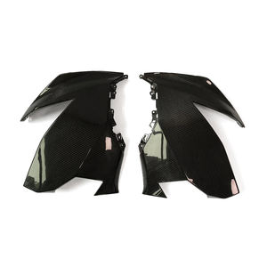 Индивидуальные автомобильные комплекты из углеродного волокна, детали, передняя крышка спойлера с высокопрочным углеродным волокном, сухое углеродное горячее прессование Par - Product Image 2