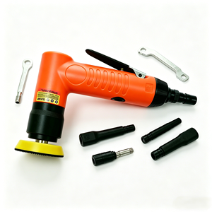 Kit de pulidora orbital aleatoria neumática de 2 pulgadas, 22000 RPM, consumo de aire de 0.4 m³/min, herramienta de pulido y encerado para coches de 61 piezas en stock - Product Image 2