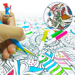 Ressources pédagogiques de l'école <span class=keywords><strong>maternelle</strong></span> pour <span class=keywords><strong>la</strong></span> classe avec marqueurs couleur drôle Doodle bricolage 3D mousse Puzzle papier animaux - Product Image 6