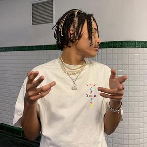 Rapper <span class=keywords><strong>Cactus</strong></span> <span class=keywords><strong>Jack</strong></span> Rainbow T-shirt con stampa alfabetica Hip Hop qualità cotone maniche corte uomo donna top oversize - Product Image 1