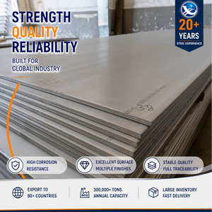 Factory Price 304 316L <b>Pickled</b> 4'x8' Annealed JIS G4305 Stainless Steel Sheet for Boiler Manufacturing - Product Image 1