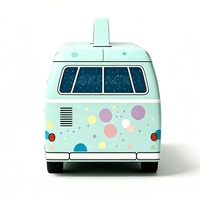 Boîte cadeau personnalisée en forme de voiture avec poignée, tiroir coulissant, boîte d'emballage pour bonbons et snacks, boîte cadeau rigide pour chocolats et friandises