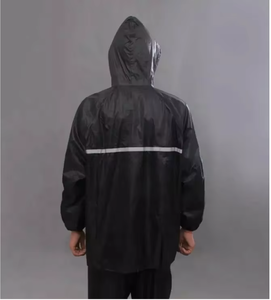 Tùy chỉnh chất lượng cao mưa áo khoác quần công nghiệp làm việc quần áo không thấm nước Áo mưa bền PVC Polyester PVC mưa phù hợp với - Product Image 6