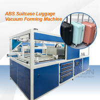 Machine de fabrication de bagages, ligne de production de sacs avec thermoformage automatique, fabrication de valises à roulettes en ABS et PC