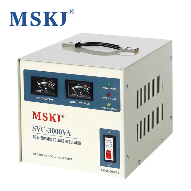 TND Series 15kVA Single Phase Automatic AC Servo Voltage Stabilizer/Regulator 220-230V 60Hz Copper SVC High Efficiency