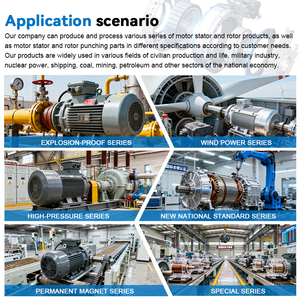 Hengxin <span class=keywords><strong>rotor</strong></span> bên ngoài động cơ không chổi than hình nón <span class=keywords><strong>rotor</strong></span> ba giai đoạn không đồng bộ điện phía ngoài Silicon thép 38mm trục - Product Image 5