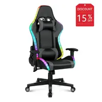 Rgb Gaming Chair with Speaker, Recliner Mechanism