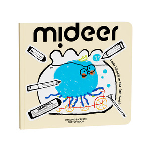Cuaderno de dibujo MIDEER Imagine & Create - un libro de dibujo diseñado con cuidado para niños de 3 años en adelante - Product Image 1