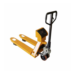 รถยกพาเลทแบบแมนนวล CJLIFT ขายดี พร้อมเครื่องชั่งน้ำหนัก รถยกพาเลท 3000 กก. - Product Image 1