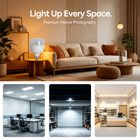 Lampe de la série T haute puissance T80/T100/T120/T140 20W/30W/40W/50W 100-240V Ampoule LED haute luminosité pour éclairage intérieur