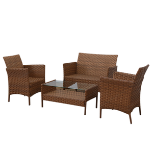 Modern Rattan Sofa Set Furniture Comfortable Outdoor <strong>Garden</strong> Sofa for Dining Living Courtyard Hot Sale in <strong>UK</strong> Market - Product Image 5