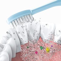 Pâte à dents blanchissante avec brosse, produit de dentisterie, Gel Transparent, vente en gros, ml