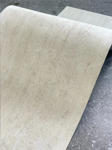 Panneau de pierre souple en travertin, texture naturelle, flexible, imperméable, pour les murs courbes et la rénovation des façades extérieures - Product Image 1